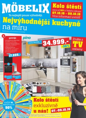 aktuální leták Möbelix 3.10.2016-16.10.2016