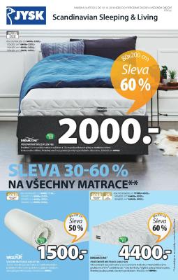 aktuální leták Jysk 6.10.2016-19.10.2016