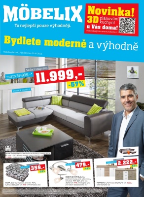 aktuální leták Möbelix 17.10.2016-30.10.2016
