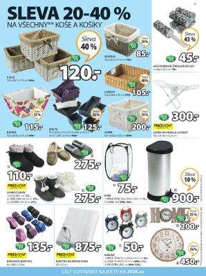 aktuální leták Jysk 20.10.2016-2.11.2016