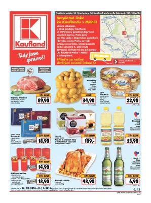 aktuální leták Kaufland 27.10.2016-2.11.2016
