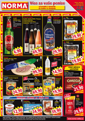 aktuální leták Norma 7.11.2016-13.11.2016