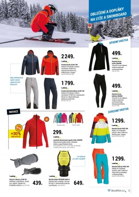 aktuální leták Decathlon 4.11.2016-3.12.2016