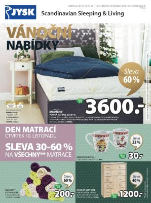 aktuální leták Jysk 10.11.2016-23.11.2016