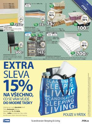 aktuální leták Jysk 10.11.2016-23.11.2016