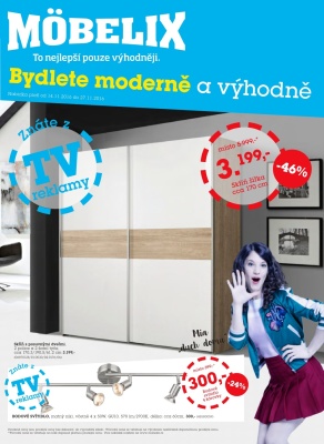 aktuální leták Möbelix 14.11.2016-27.11.2016