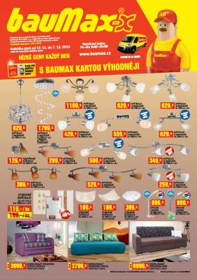 aktuální leták bauMax 19.11.2016-7.12.2016