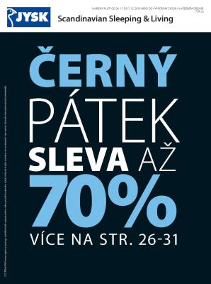 aktuální leták Jysk 25.11.2016-27.11.2016