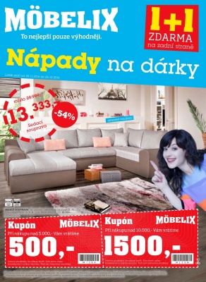 aktuální leták Möbelix 28.11.2016-6.12.2016