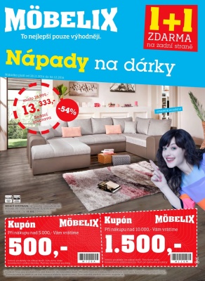 aktuální leták Möbelix 28.11.2016-6.12.2016