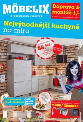 aktuální leták Möbelix 28.11.2016-31.12.2016