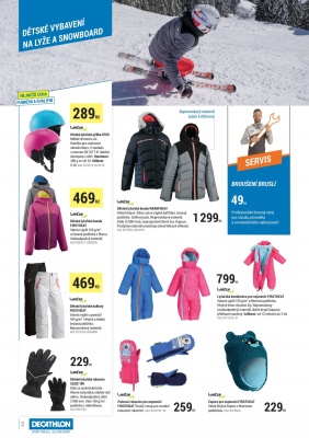 aktuální leták Decathlon 29.11.2016-31.12.2016