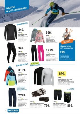 aktuální leták Decathlon 29.11.2016-31.12.2016