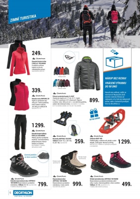 aktuální leták Decathlon 29.11.2016-31.12.2016