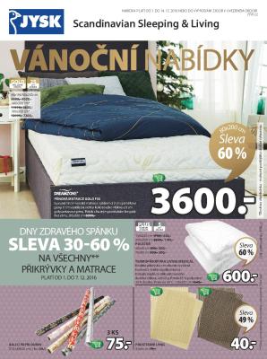 aktuální leták Jysk 1.12.2016-14.12.2016