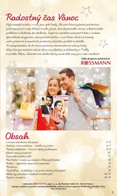 aktuální leták ROSSMANN drogerie 5.12.2016-24.12.2016