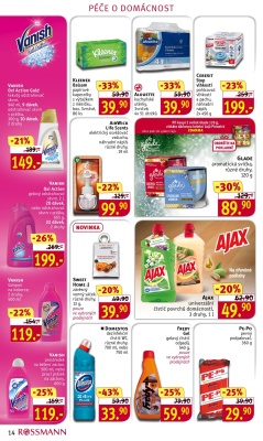 aktuální leták ROSSMANN drogerie 5.12.2016-11.12.2016