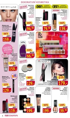 aktuální leták ROSSMANN drogerie 12.12.2016-18.12.2016