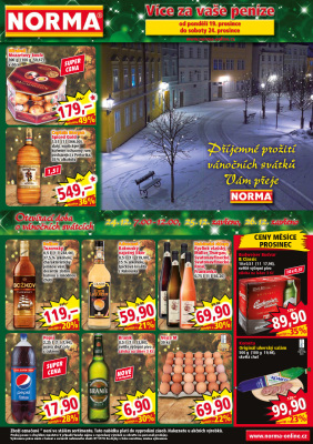 aktuální leták Norma 12.12.2016-19.12.2016
