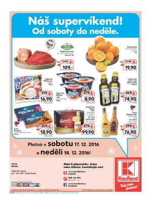 aktuální leták Kaufland 15.12.2016-21.12.2016