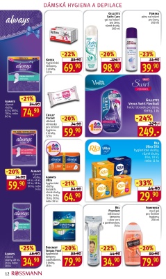 aktuální leták ROSSMANN drogerie 19.12.2016-23.12.2016