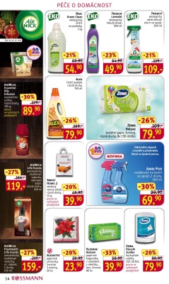 aktuální leták ROSSMANN drogerie 19.12.2016-23.12.2016