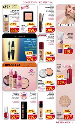 aktuální leták ROSSMANN drogerie 19.12.2016-23.12.2016