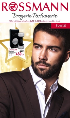 aktuální leták ROSSMANN drogerie 19.12.2016-31.12.2016
