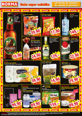 aktuální leták Norma 27.12.2016-31.12.2016