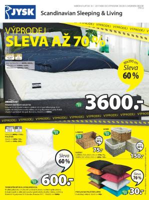 aktuální leták Jysk 26.12.2016-2.1.2017