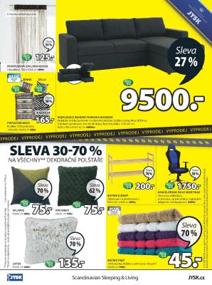 aktuální leták Jysk 26.12.2016-2.1.2017