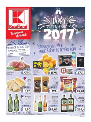 aktuální leták Kaufland 27.12.2016-31.12.2016