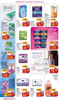 aktuální leták ROSSMANN drogerie 2.1.2017-6.1.2017