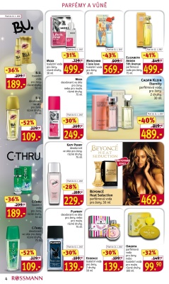 aktuální leták ROSSMANN drogerie 2.1.2017-6.1.2017