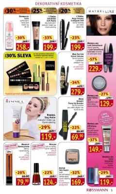 aktuální leták ROSSMANN drogerie 2.1.2017-6.1.2017