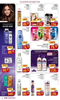 aktuální leták ROSSMANN drogerie 2.1.2017-6.1.2017