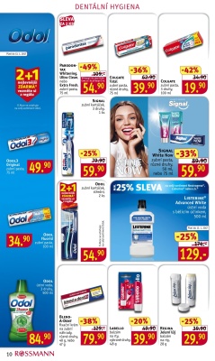 aktuální leták ROSSMANN drogerie 2.1.2017-6.1.2017