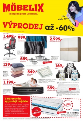 aktuální leták Möbelix 2.1.2017-15.1.2017