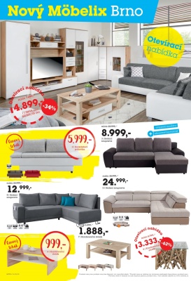 aktuální leták Möbelix 2.1.2017-15.1.2017