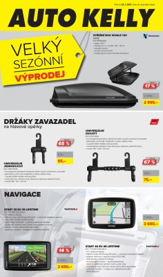 aktuální leták Auto Kelly 2.1.2017-22.1.2017