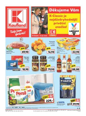 aktuální leták Kaufland 12.1.2017-18.1.2017