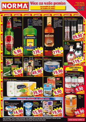 aktuální leták Norma 23.1.2017-29.1.2017