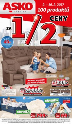 aktuální leták ASKO 2.2.2017-16.2.2017