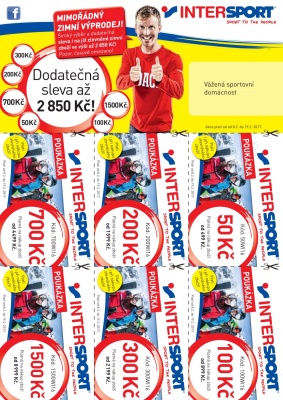 aktuální leták Intersport 8.2.2017-19.2.2017