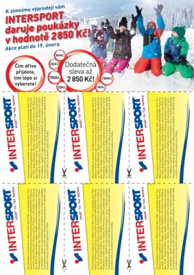 aktuální leták Intersport 8.2.2017-19.2.2017