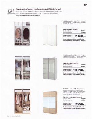 aktuální leták IKEA 1.1.2017-31.7.2017