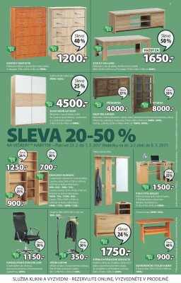 aktuální leták Jysk 23.2.2017-8.3.2017