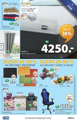 aktuální leták Jysk 23.2.2017-8.3.2017