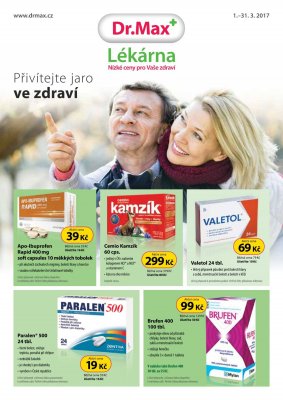 aktuální leták Dr. Max 1.3.2017-31.3.2017