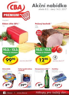 aktuální leták CBA 8.3.2017-14.3.2017
